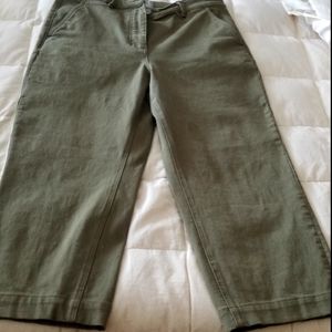 Everlane cropped wide leg pant